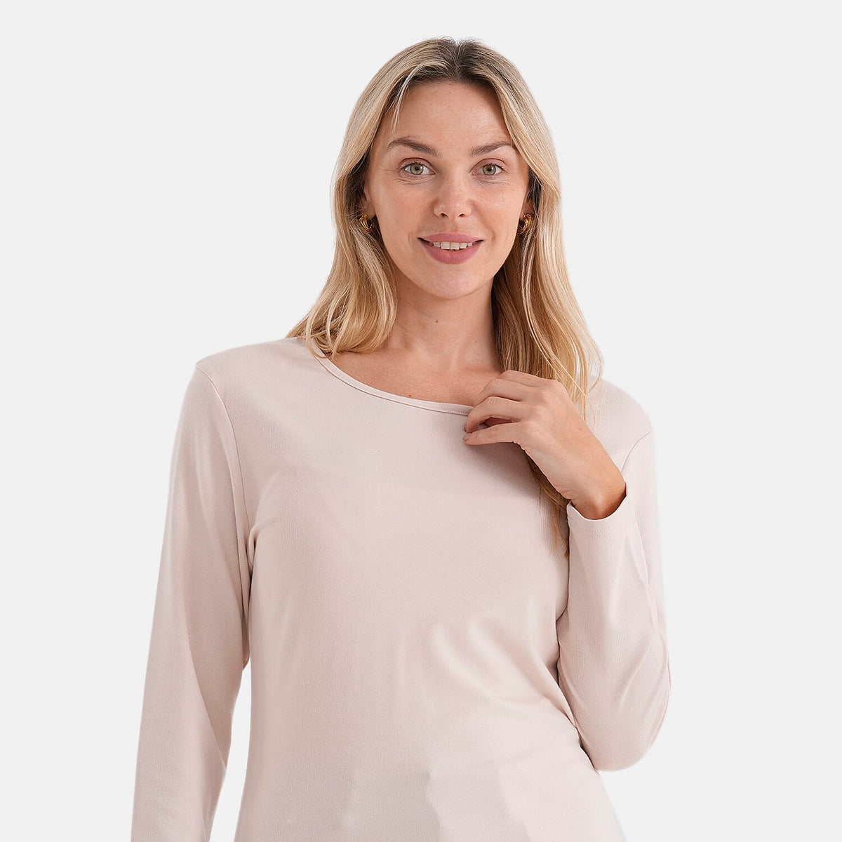 La Marey Classic Rayon T-shirt (Size 8 to 10) - Beige V32565451 6