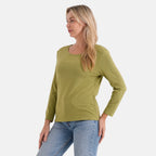 La Marey Classic Rayon T-shirt (Size 8 to 10) - Green