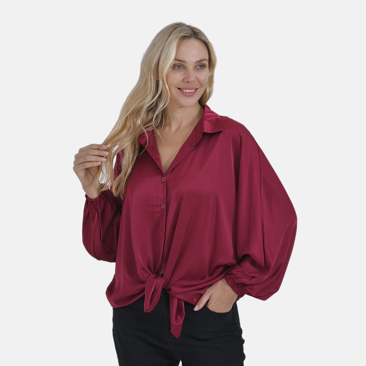 La Marey Women's Oversized Shirt 7930376 7