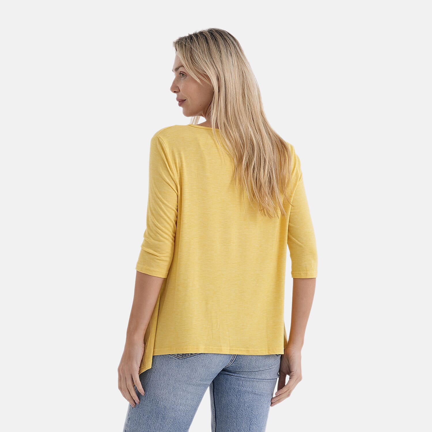 La Marey Soft Touch Asymmetric Top (Size 16 to 18) - Yellow 8414890 3