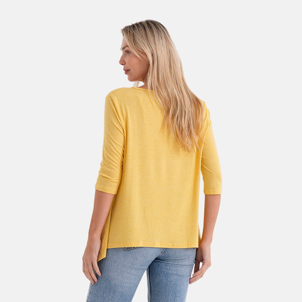 La Marey Soft Touch Asymmetric Top (Size 20 to 22) - Yellow V32529985 3
