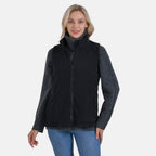 La Marey Turtle Neck Gilet (Size 8 to 10) - Black