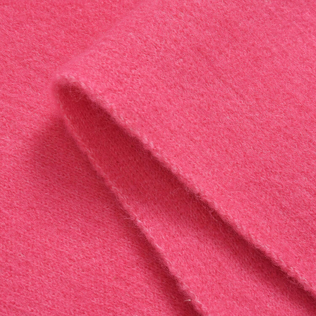 La Marey Plain Scarf (One Size) - Red
