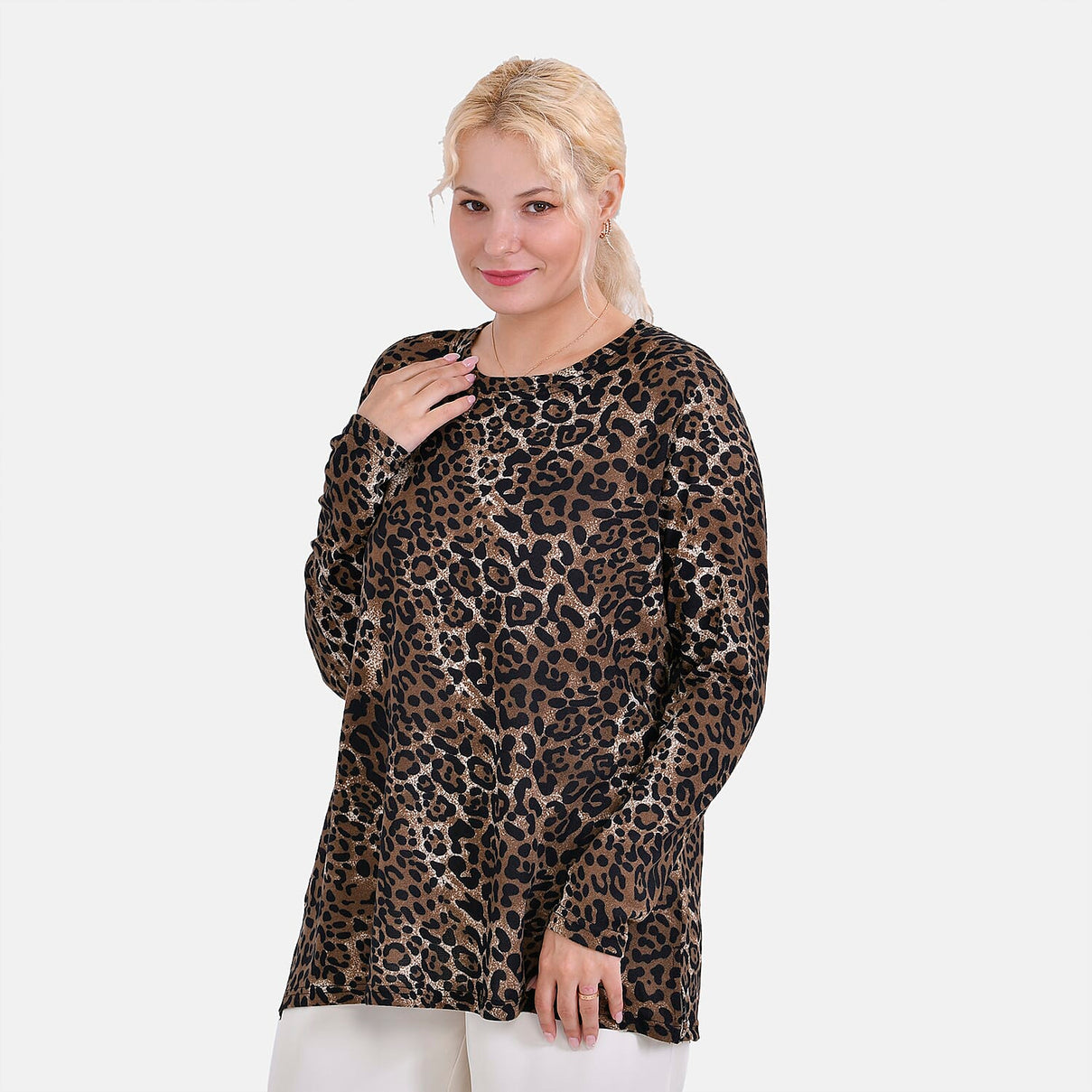 La Marey Comfortable Full Sleeve Jersey Top 7818412 4