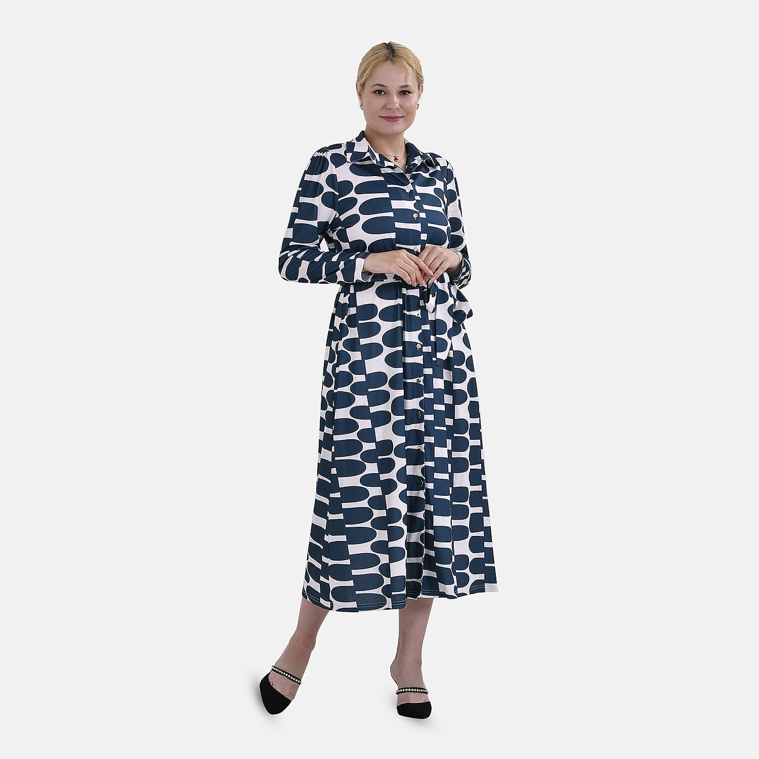 La Marey Jersey Waistband Midi Dress 7704226 0