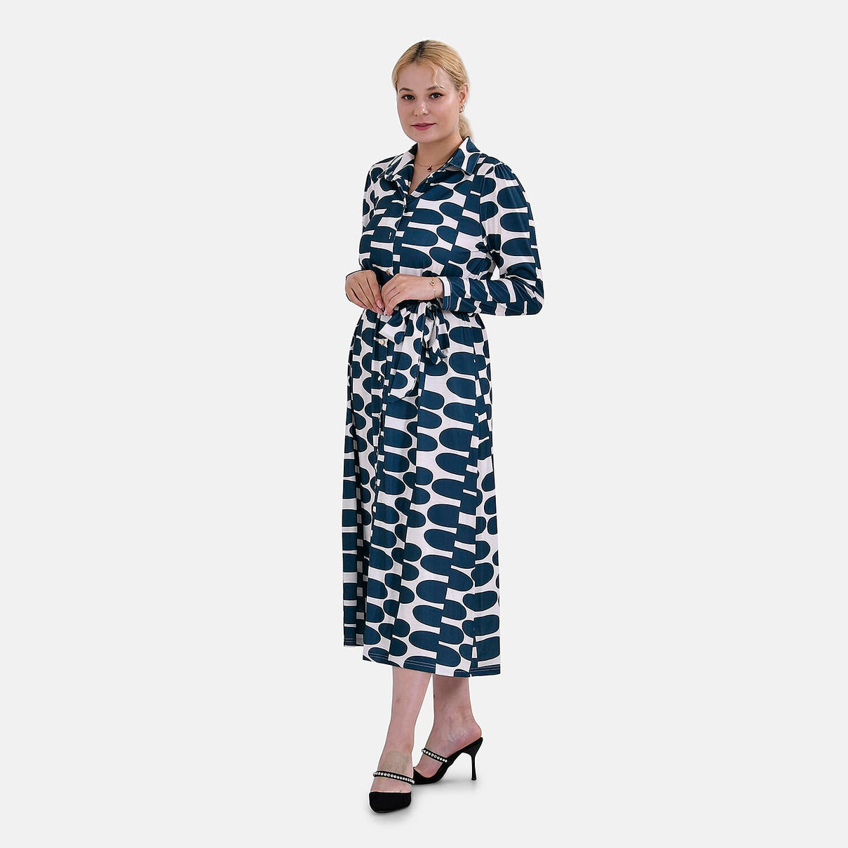 La Marey Jersey Waistband Midi Dress 7704226 3