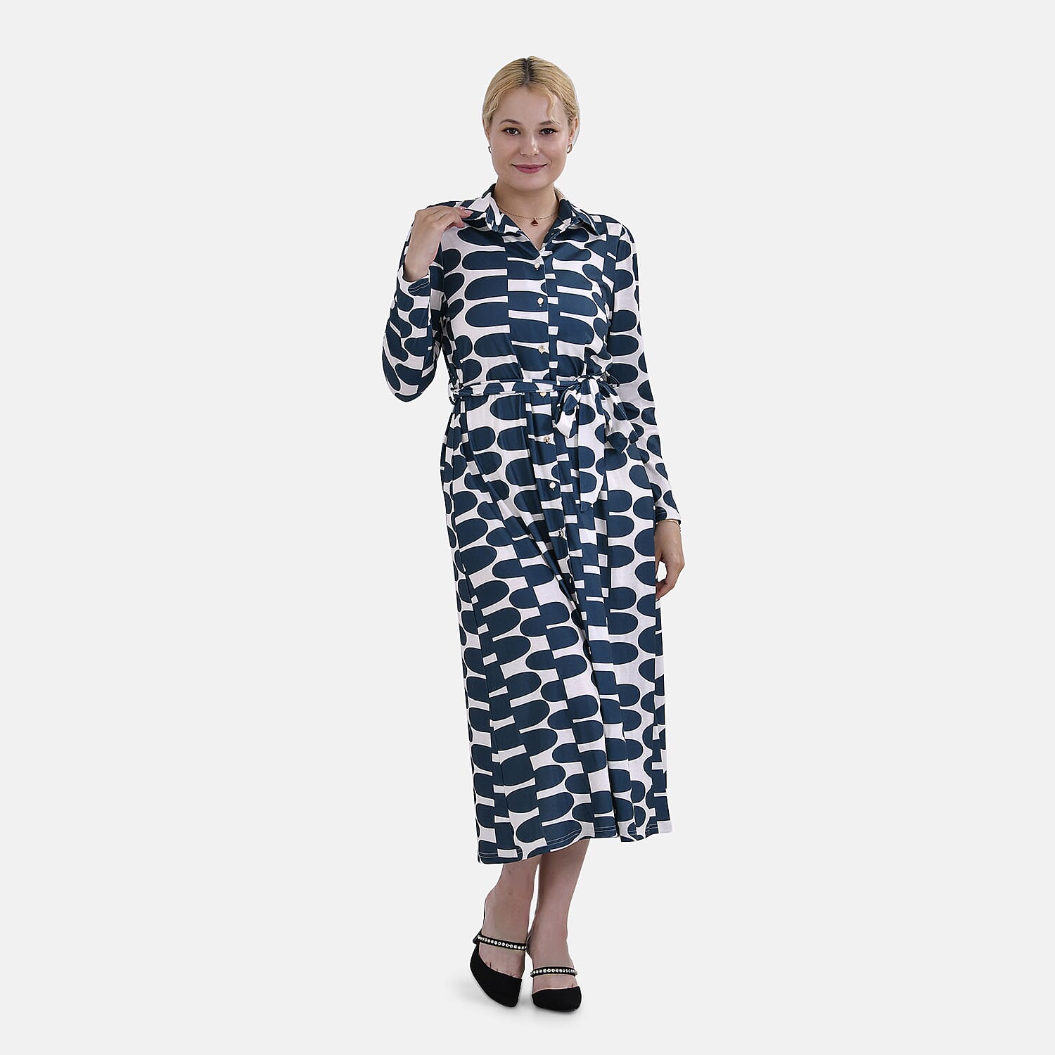 La Marey Jersey Waistband Midi Dress 7704226 4