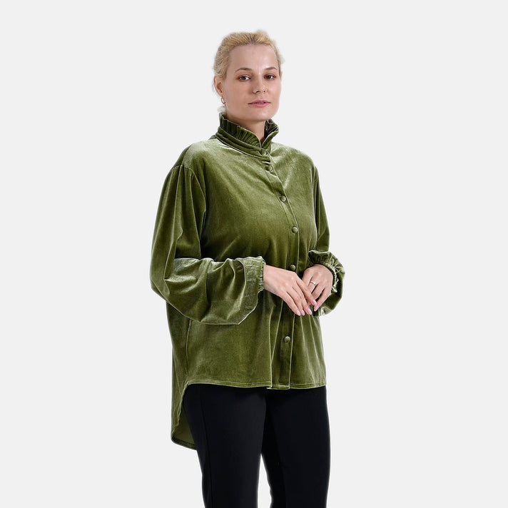 La Marey Ladies Velvet Blouse 7865210 2