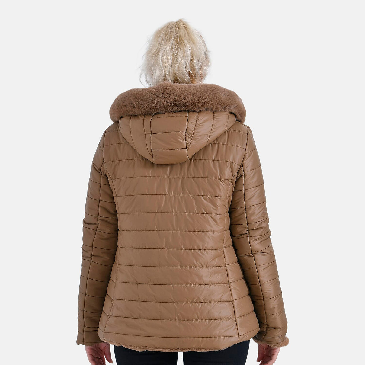 LA Marey Women's Reversible Coat 7854643 3