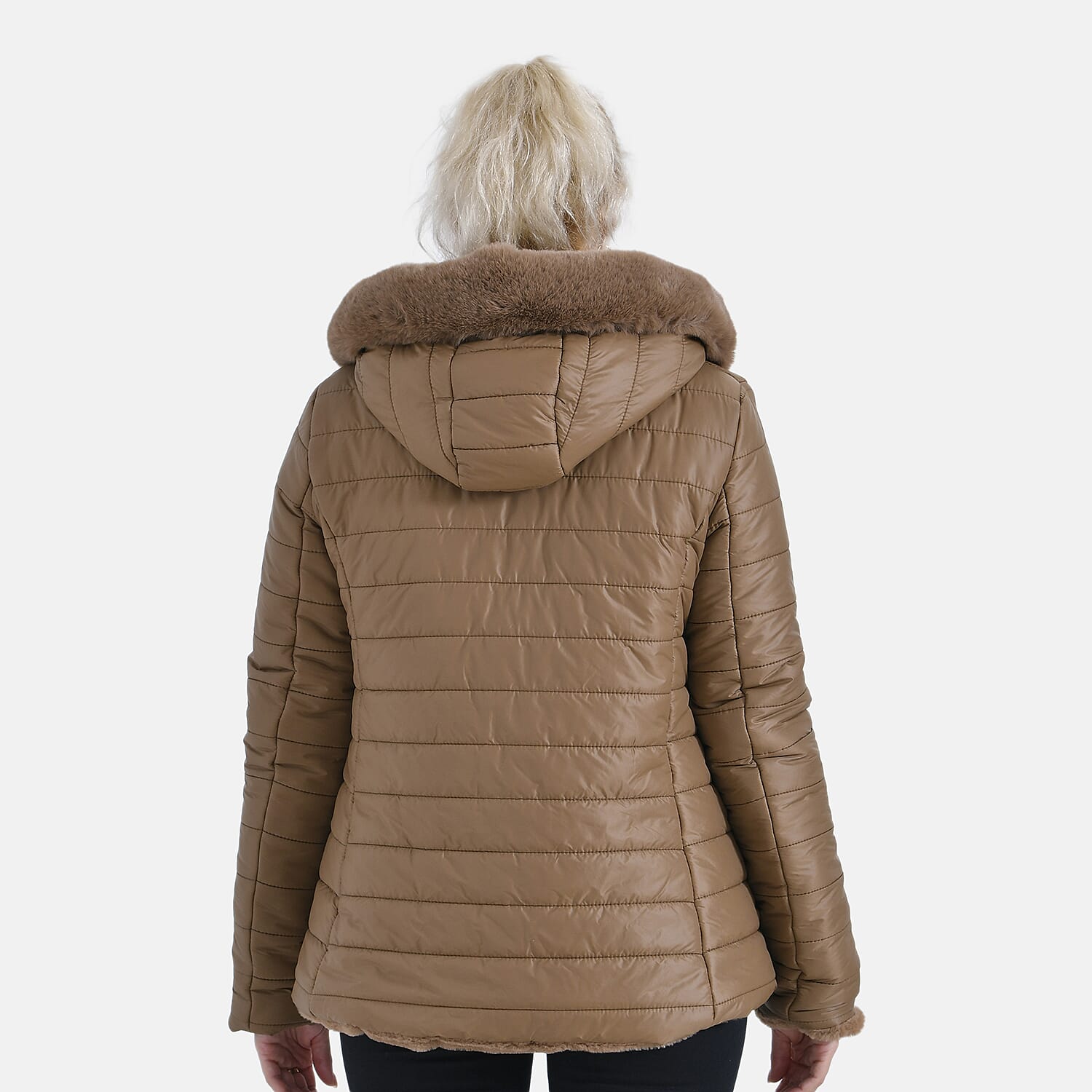 LA Marey Women's Reversible Coat 7854643 3
