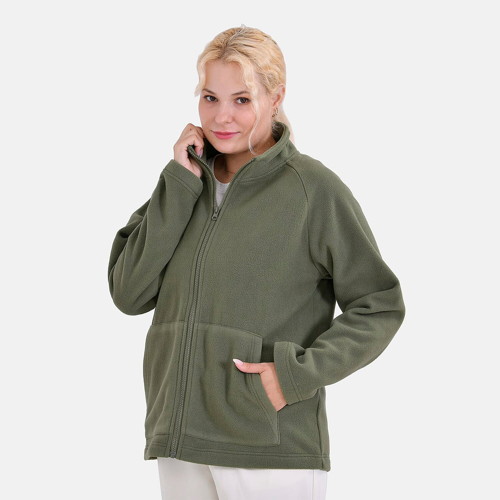 La Marey Polar Fleece Jacket (Size M) - Olive Green