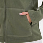 La Marey Polar Fleece Jacket (Size M) - Olive Green