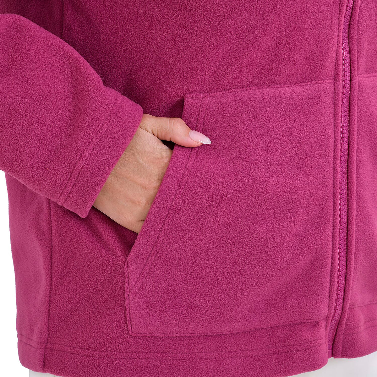 La Marey Polar Fleece Jacket (Size M) - Pink V32701334 6