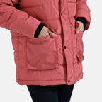 La Marey Windbreaker Padded Jacket (Size 8 to 10) - Coral