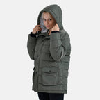 La Marey Windbreaker Padded Jacket (Size 12 to 14) - Green