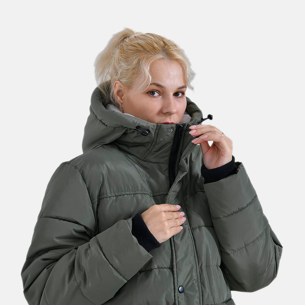 La Marey Windbreaker Padded Jacket (Size 12 to 14) - Green