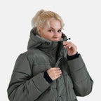 La Marey Windbreaker Padded Jacket (Size 12 to 14) - Green