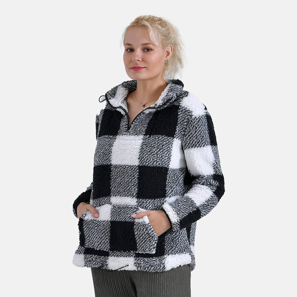 La Marey Half Zip Sweatshirt (Size 12 to 14) - Grey