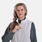 La Marey turtleneck  Gilet - White