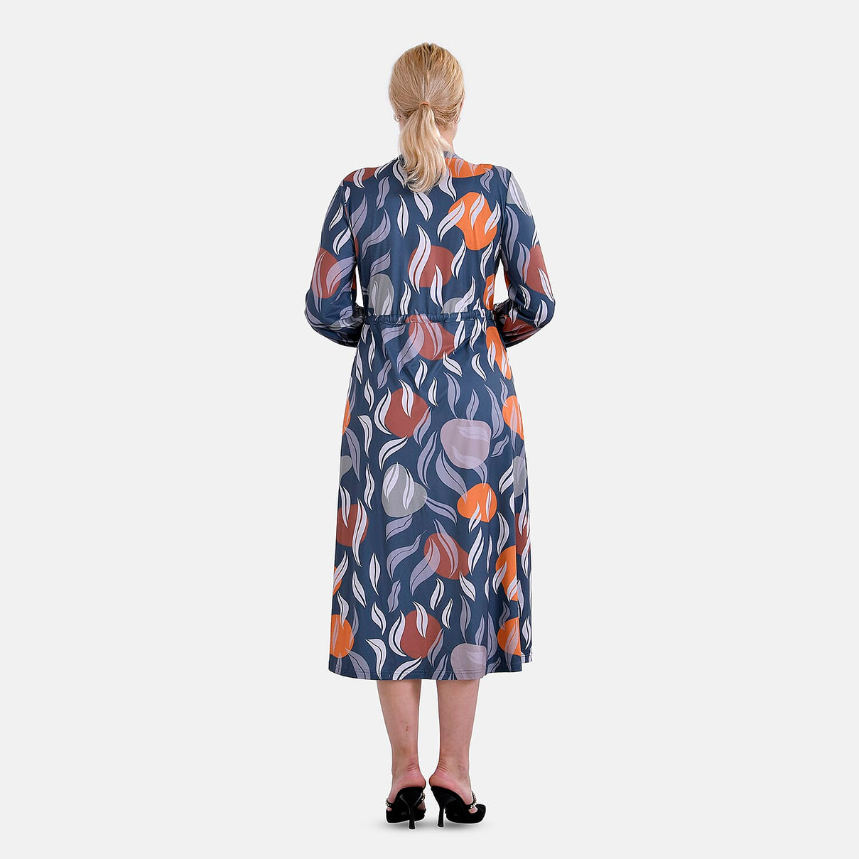 La Marey Jersey Tie-Waist Printed Midi Dress 7665968 2