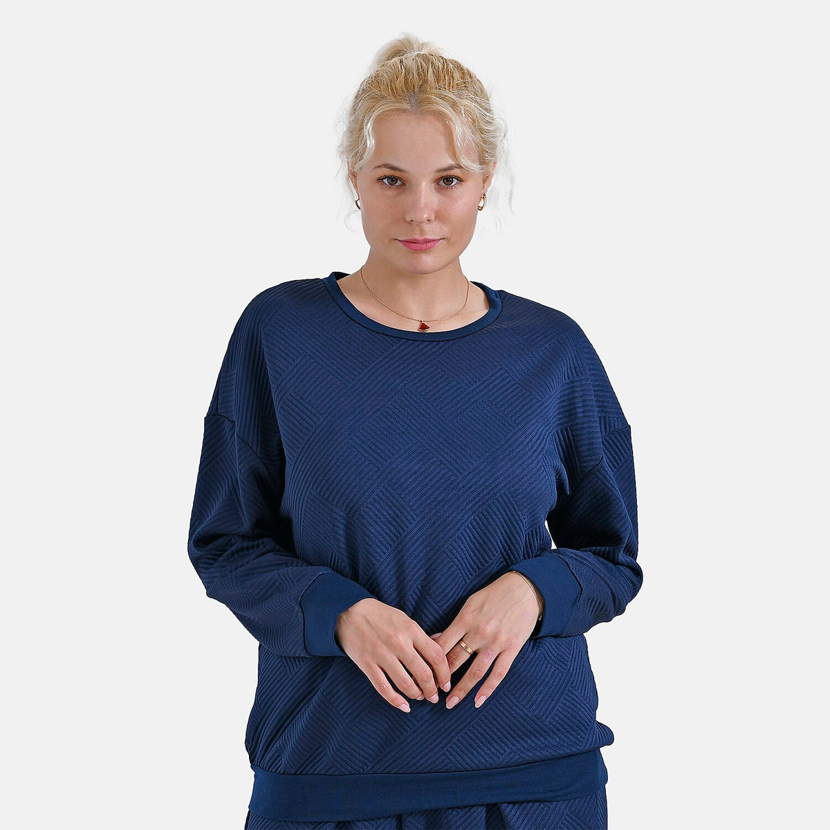 La Marey Loungewear Top (Size 12 to 14) - Navy 7851781 8
