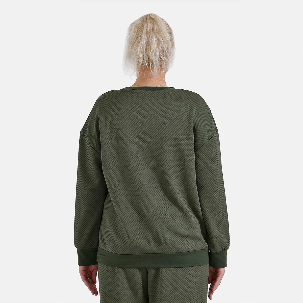 La Marey Loungewear Top (Size L) - Green 7851771 4