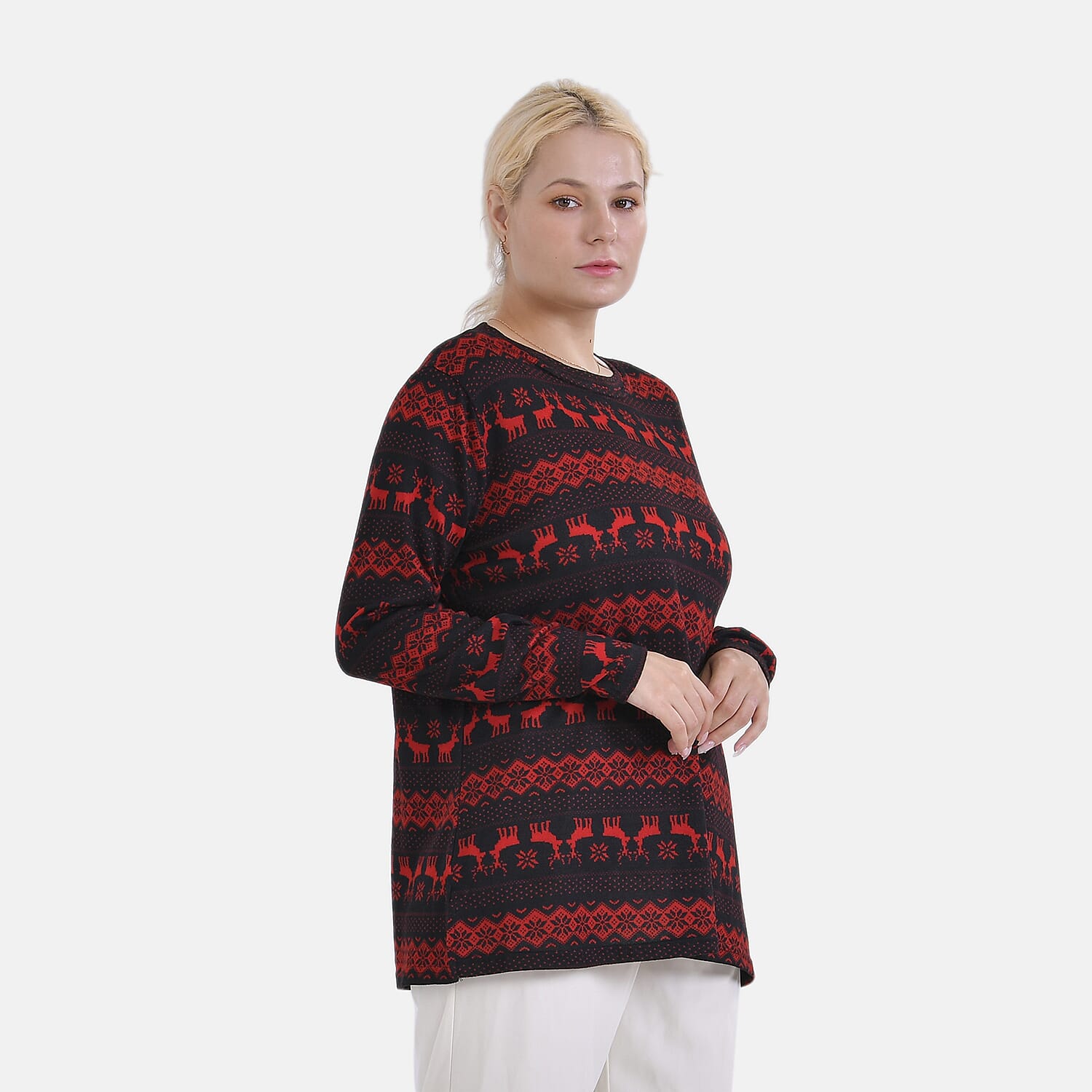La Marey Printed Jersey Top 7818446 0
