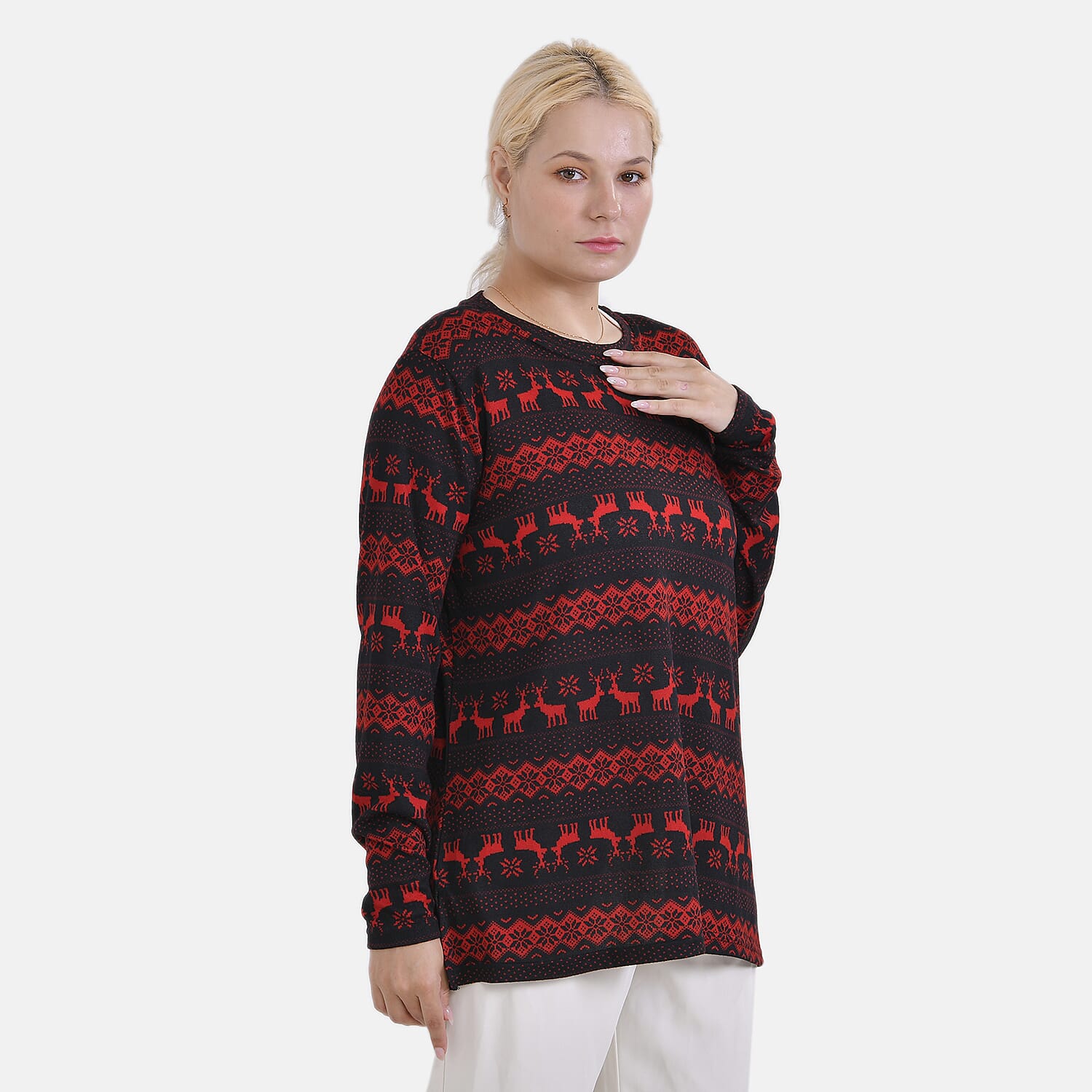 La Marey Printed Jersey Top 7818446 4