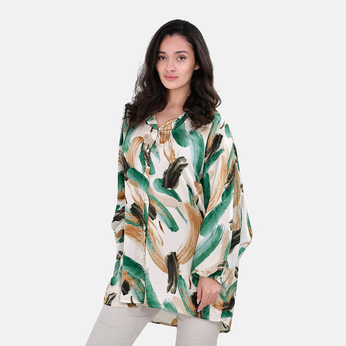 La Marey Printed Top 7770709 2