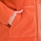La Marey Polar Fleece Jacket (Size M) - Orange