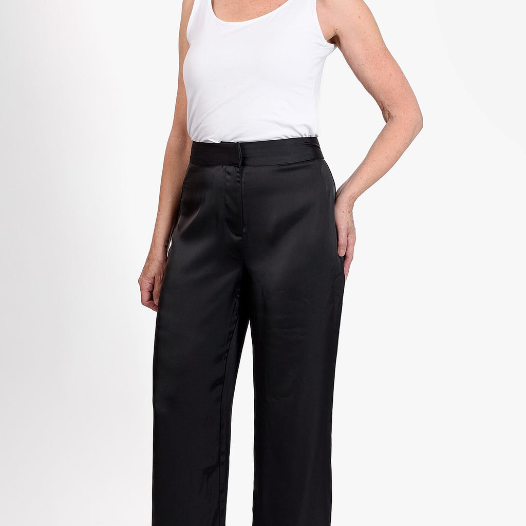 La Marey Elastic Waistband Trouser (Size 12) - Black