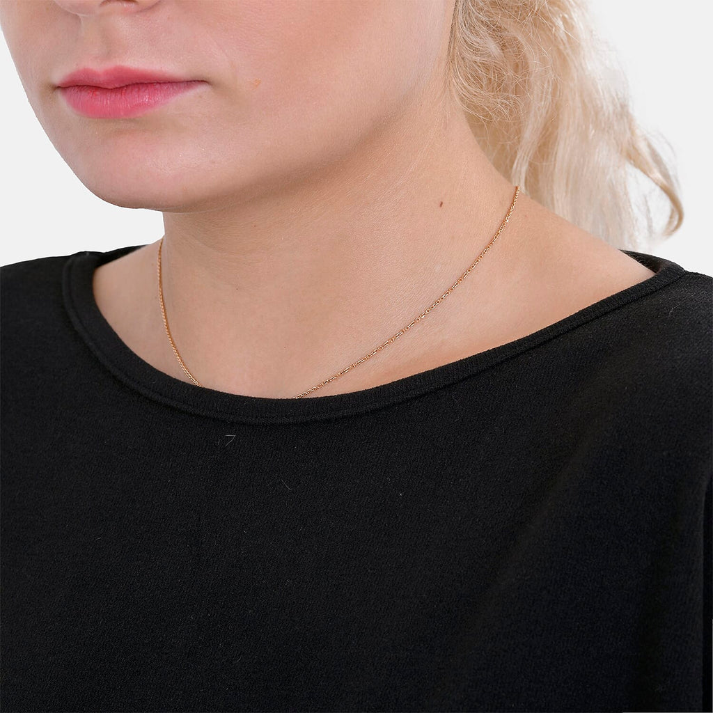 La Marey Soft Casual Top - Black