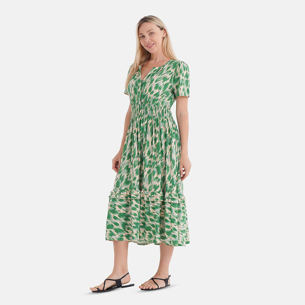 La Marey Women's Printed Midi Summer Dress 8098038 3