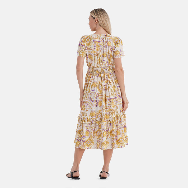 La Marey Women's Printed Midi Summer Dress 8098000 2