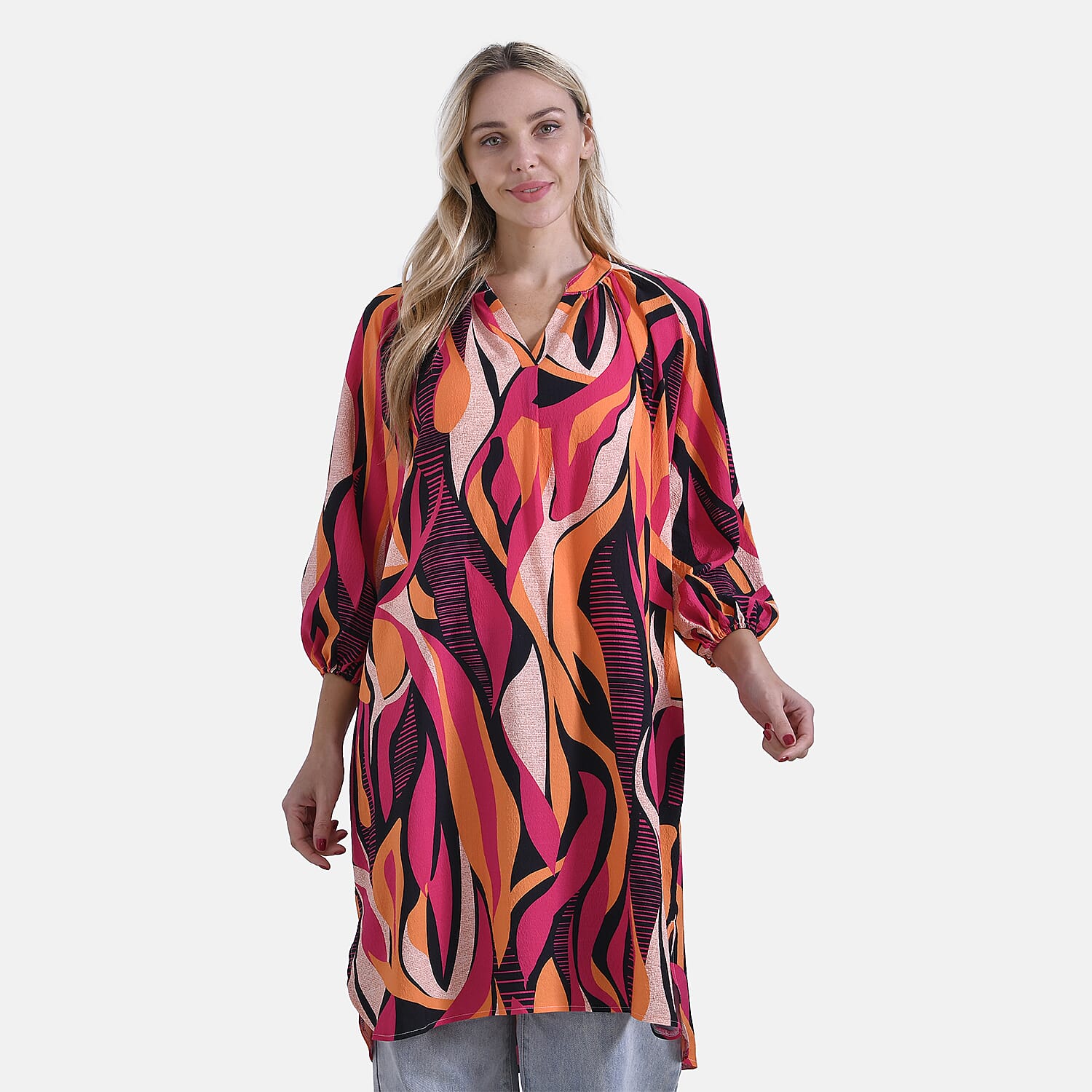 La Marey Printed Midi  - Orange - Rusty Orange 8023475 0