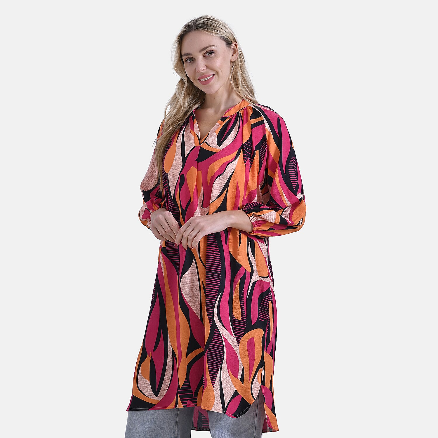 La Marey Printed Midi  - Orange - Rusty Orange 8023475 3