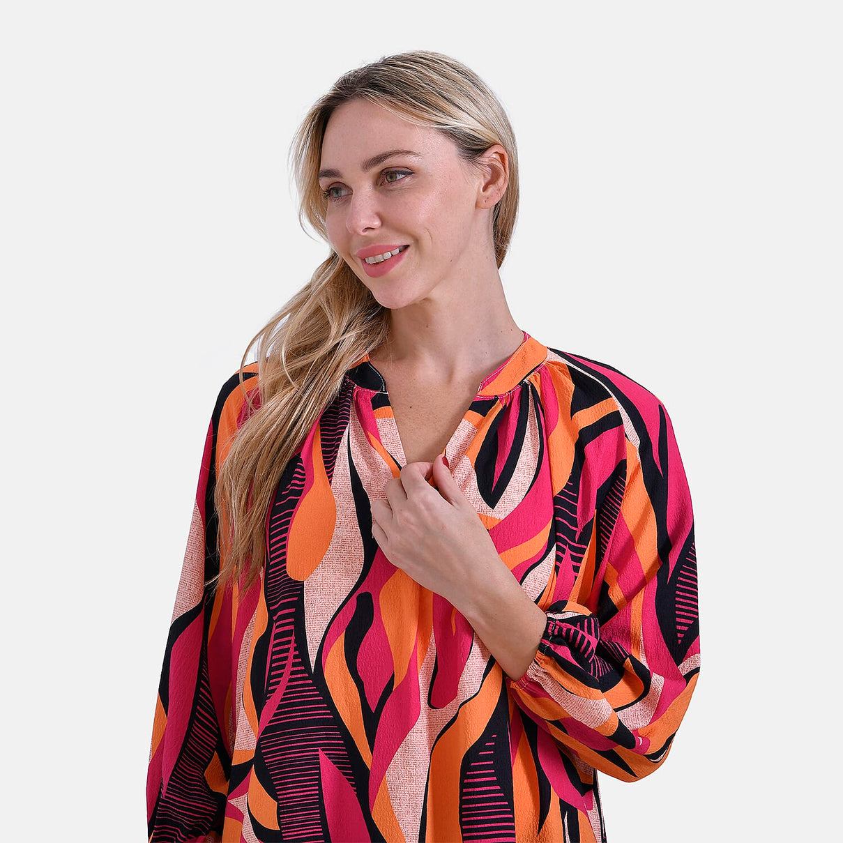 La Marey Printed Midi  - Orange - Rusty Orange 8023475 4