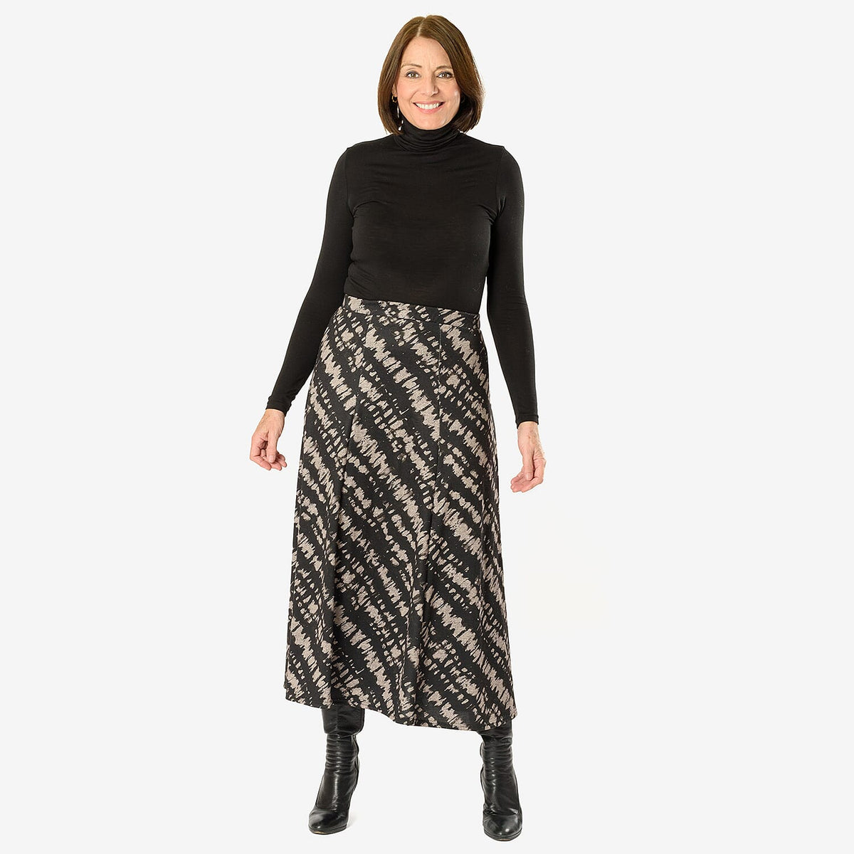 La Marey Printed Pull-On Skirt V32551647 0