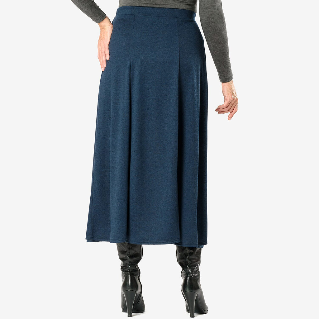 La Marey Midi Skirt - Navy