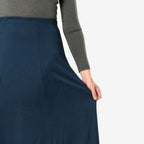 La Marey Midi Skirt - Navy
