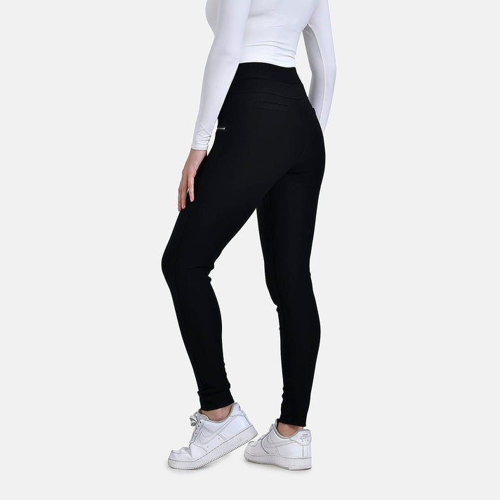 La Marey Zip Detail Ponte Trousers (Size 10-12) - Black 7990766 2