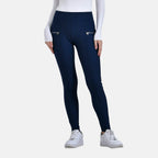 La Marey Zip Detail Ponte Trousers (Size L) - Blue