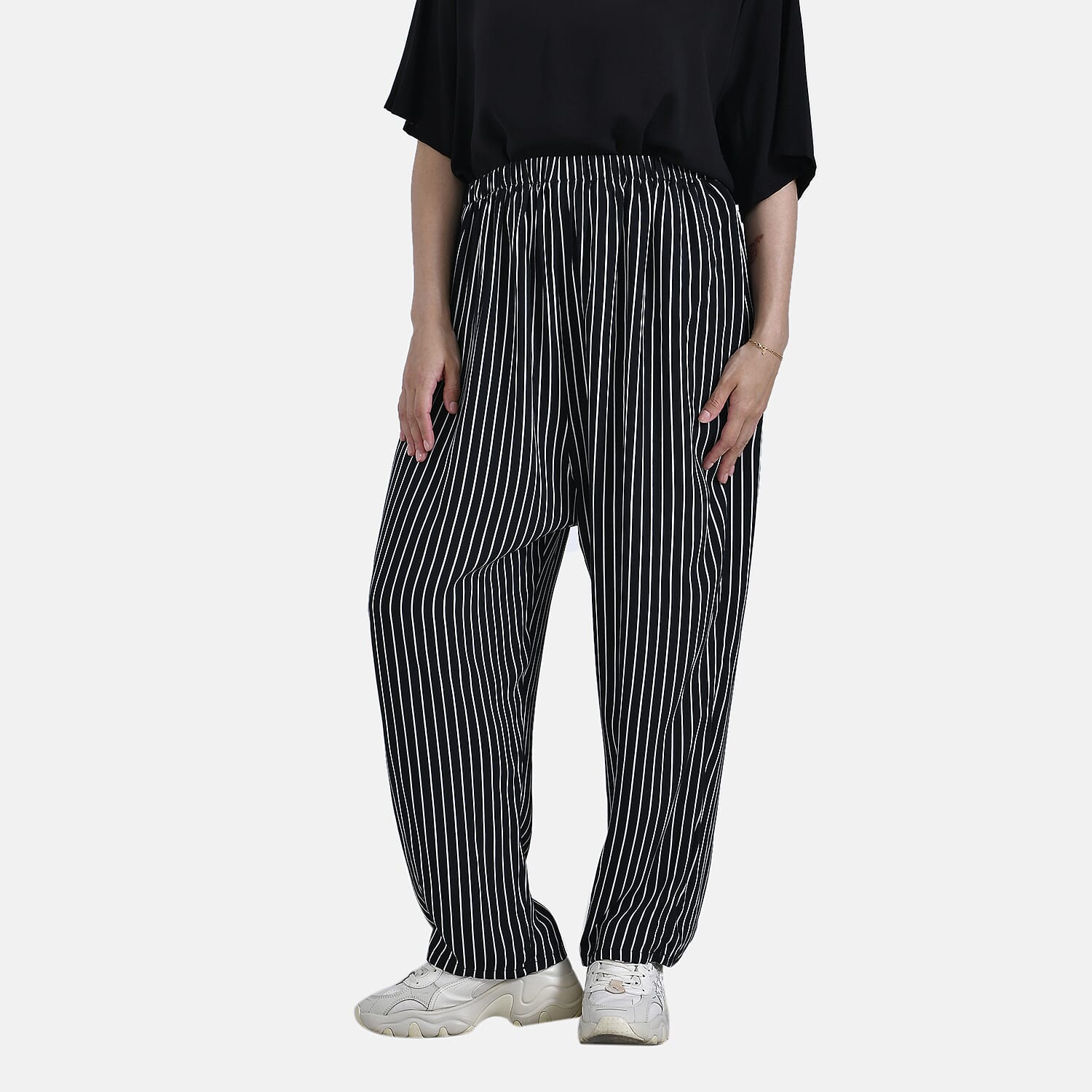 La Marey Relaxed Fit Striped Print Loungewear Co-ords Set 7977055 5