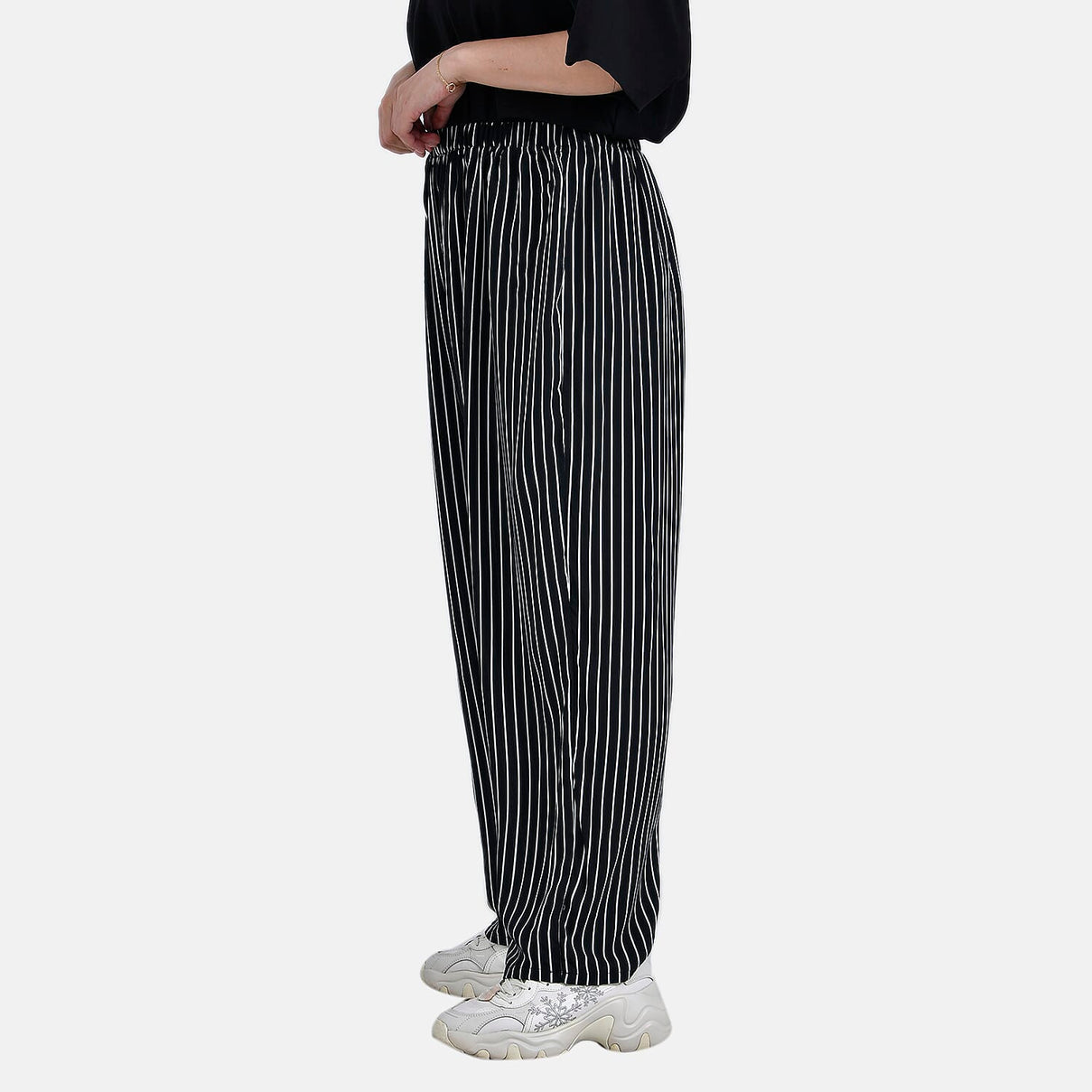 La Marey Relaxed Fit Striped Print Loungewear Co-ords Set 7977055 7