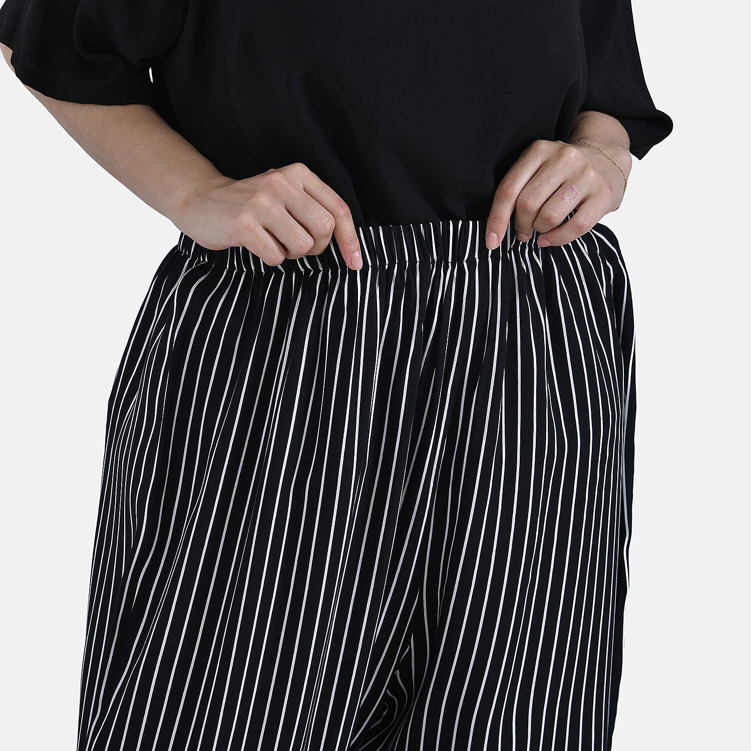 La Marey Relaxed Fit Striped Print Loungewear Co-ords Set 7977055 8