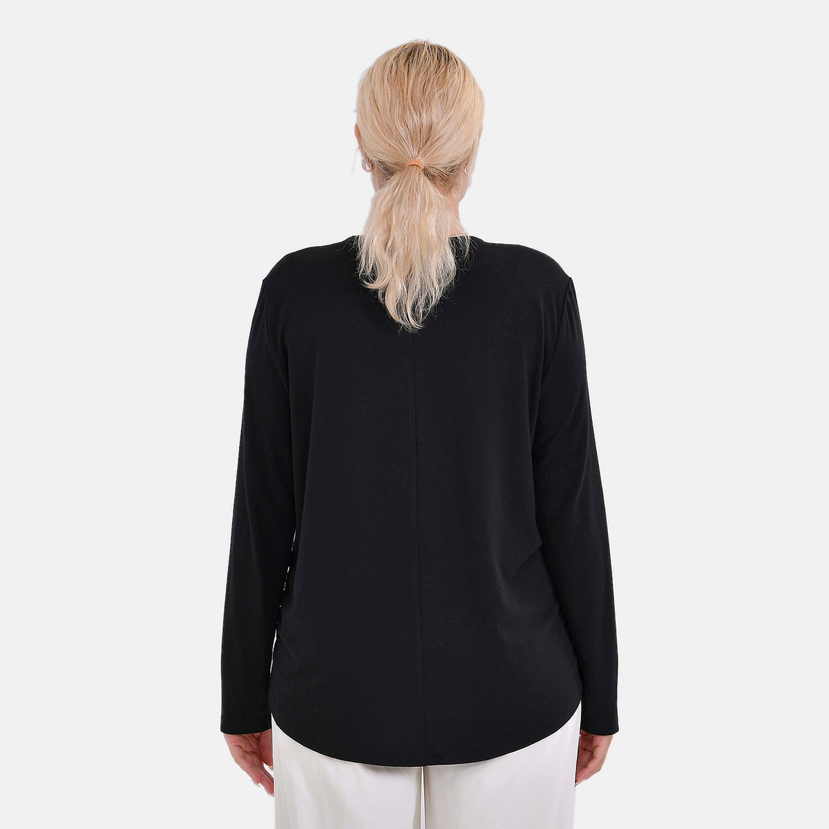 La Marey Sequin Top (Size M) - Black 7848897 4