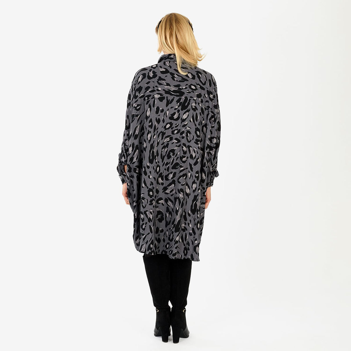 La Marey Relaxed Fit Leopard Print Shirt V32534967 3