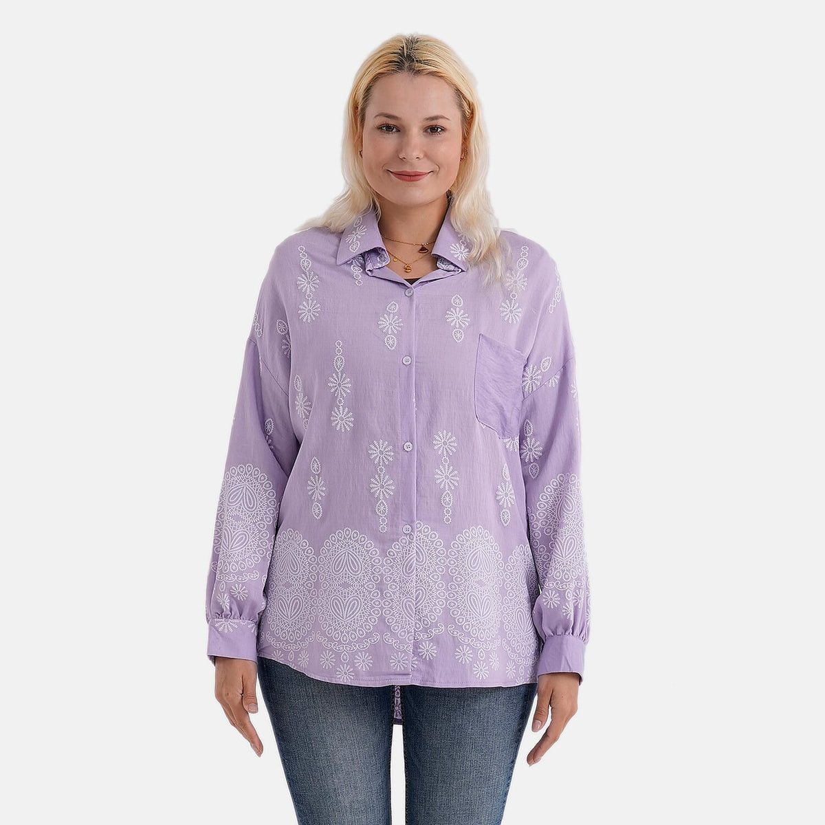 La Marey Floral Relaxed Fit Shirt 8360241 0