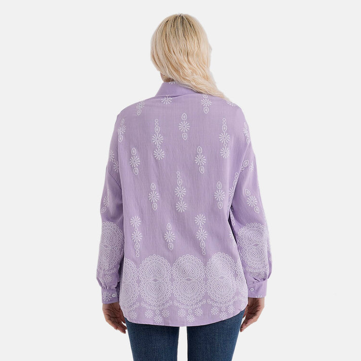 La Marey Floral Relaxed Fit Shirt 8360241 2
