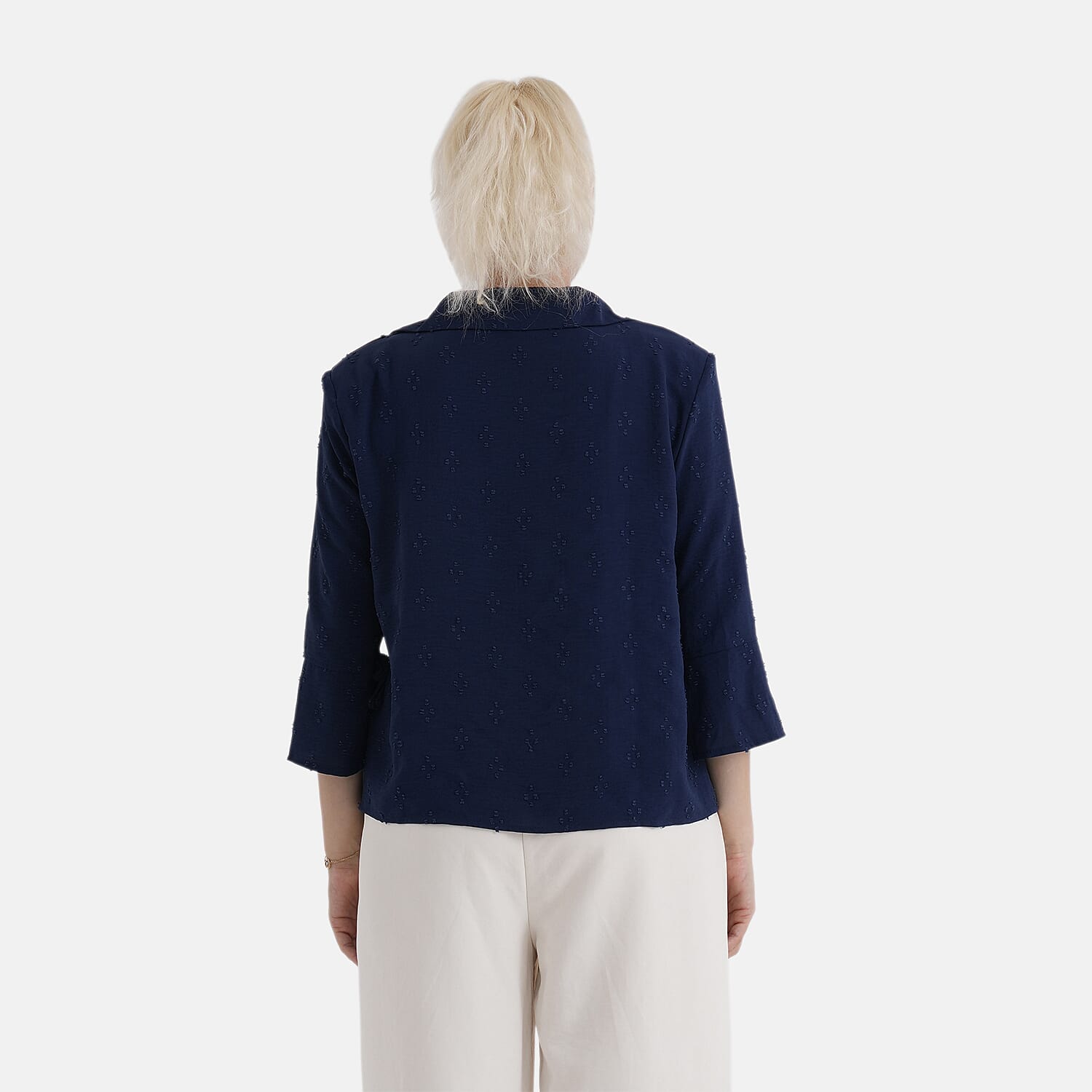 La Marey Embroidered Shirt (Size - 16 to 18) - Blue 8432140 3